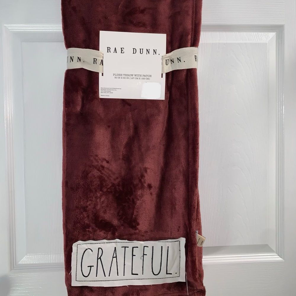 Rae Dunn throw blanket